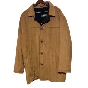 Lauren Ralph Lauren Barn Coat or Walking Coat with Removable Wool Liner, 46L